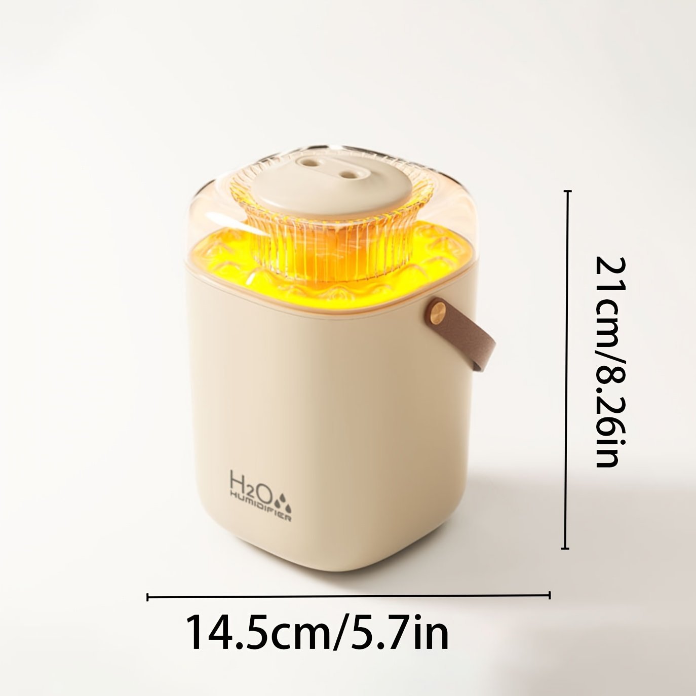 Dual Spray Air Humidifier With Adjustable Color LED Lights - Image 2