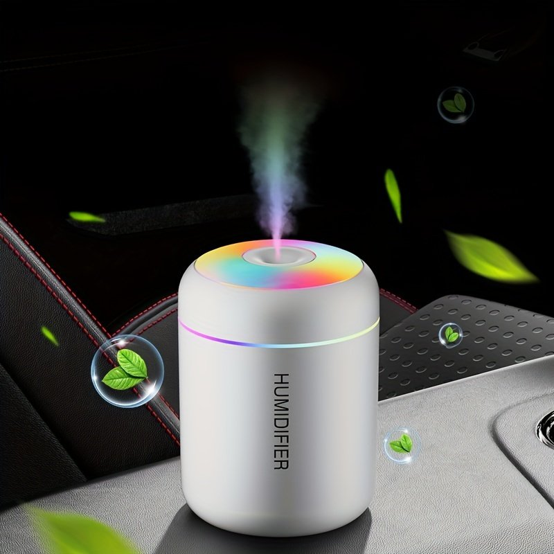 Mini USB Aroma Diffuser And Car Air Humidifier In White - Image 3