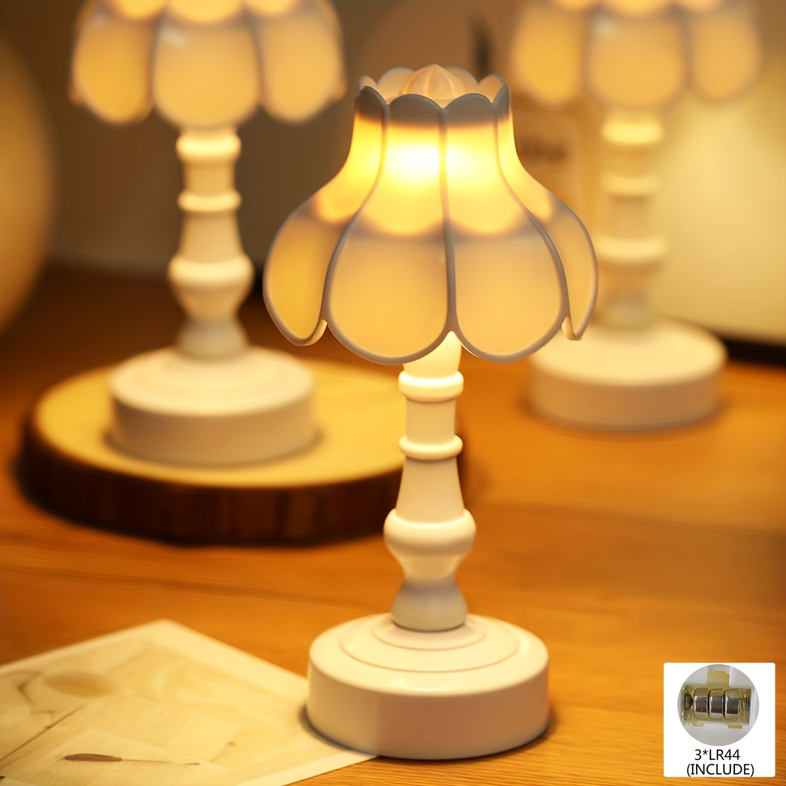 Modern Mini LED Table Lamp For Bedroom And Desk Lighting - Image 3