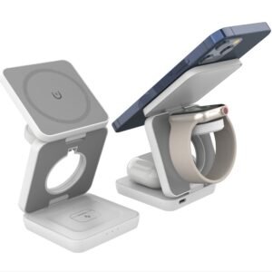3-In-1 Wireless Charger (Universal Compatibility)