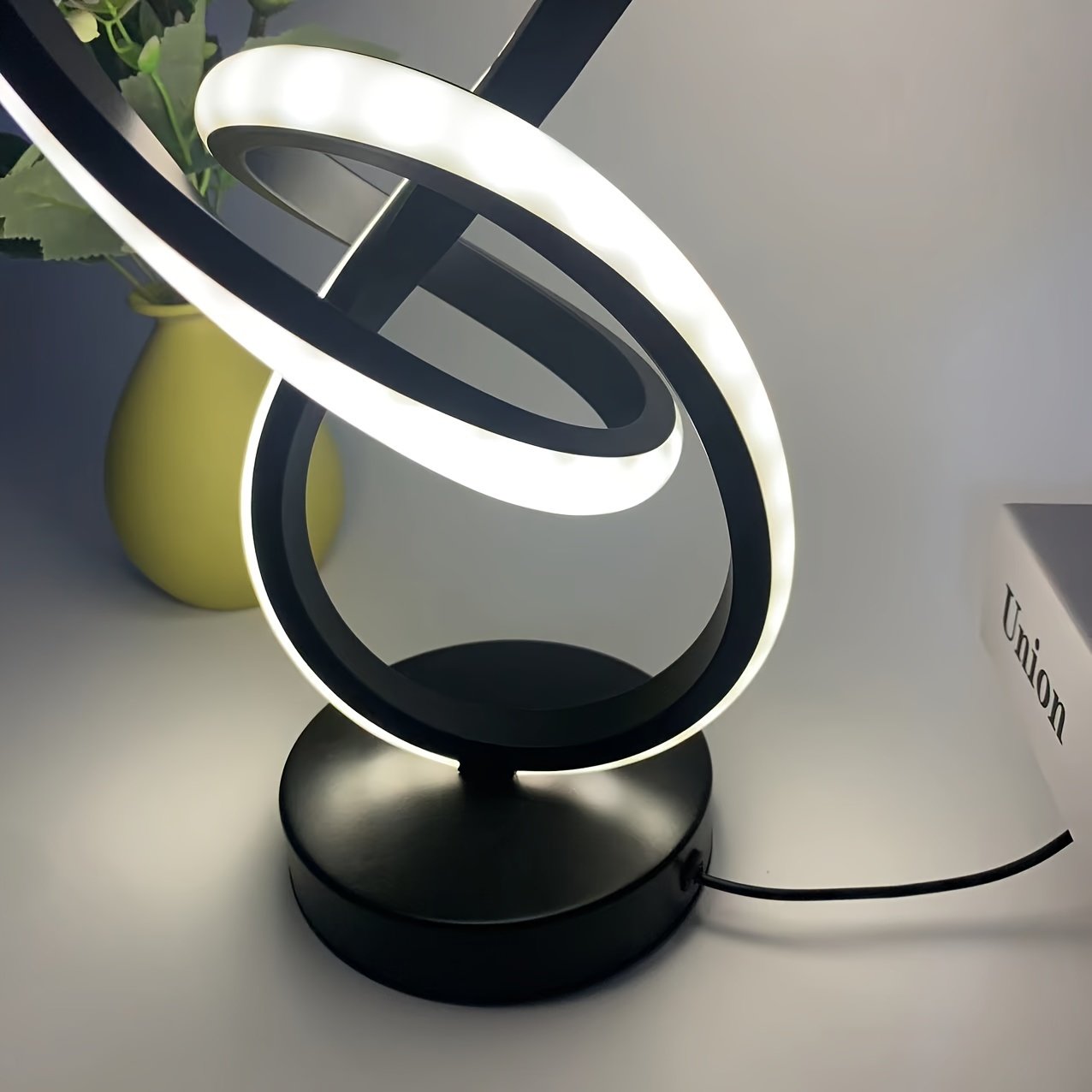 Modern Creative Spiral USB LED Desk Lamp For Bedroom And Office - Image 3