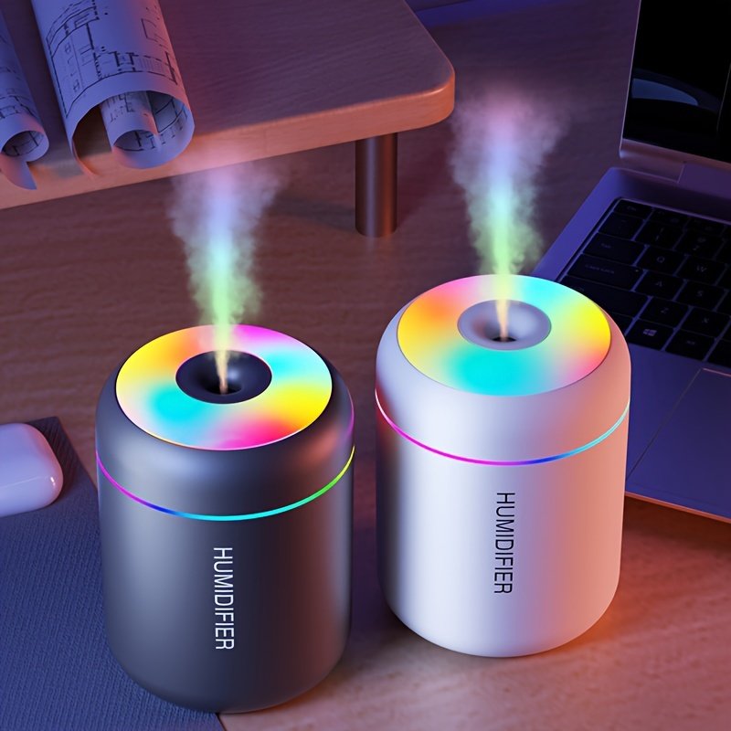 Mini USB Aroma Diffuser And Car Air Humidifier In White - Image 4