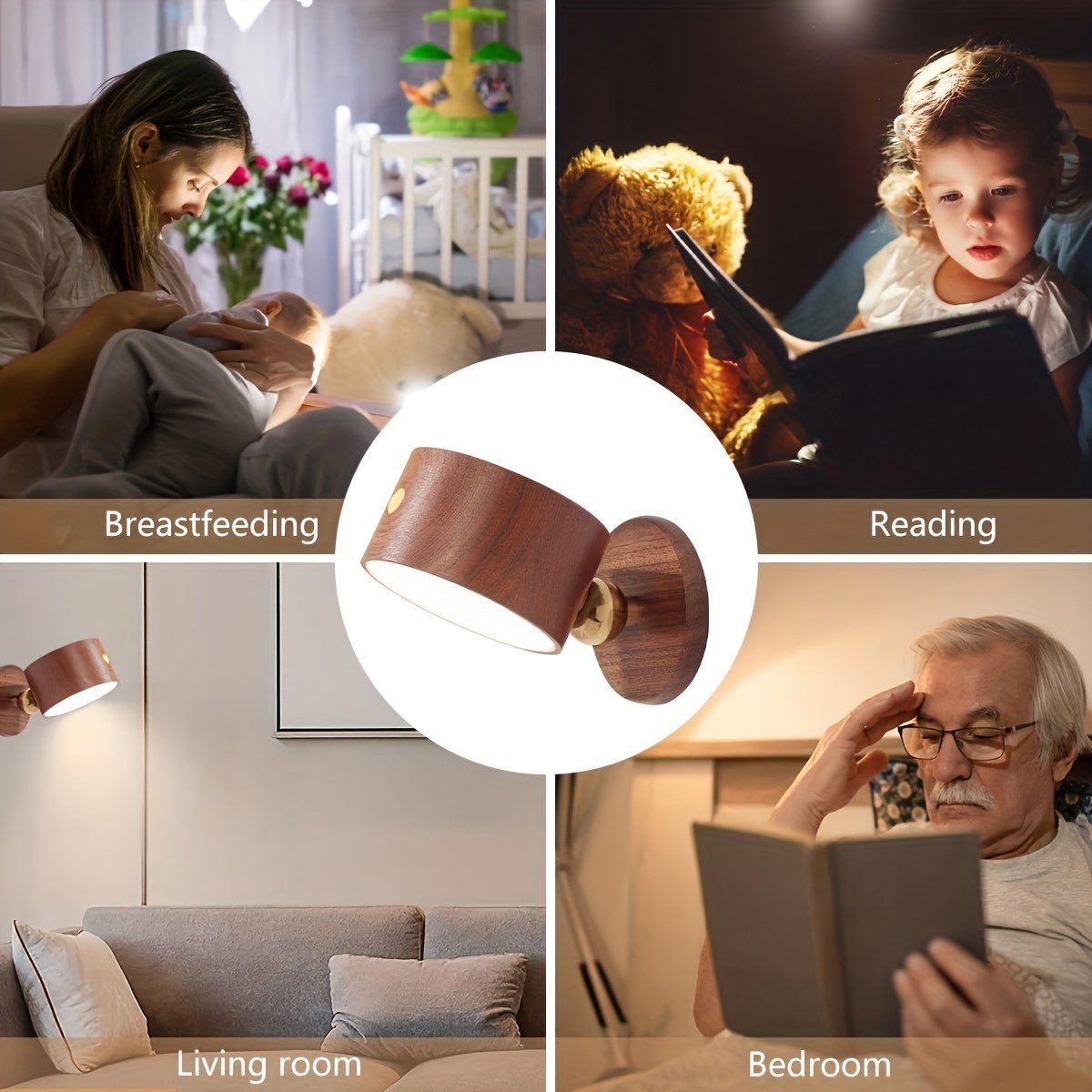 Creative LED Bedside Desk Lamp For Bedroom And Indoor Use - Image 3