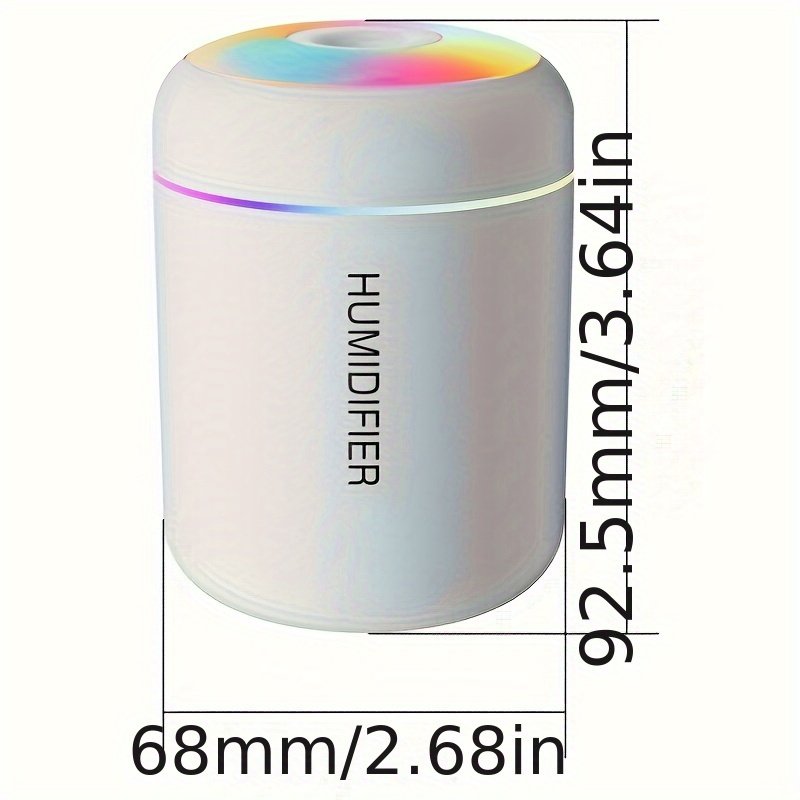 Mini USB Aroma Diffuser And Car Air Humidifier In White - Image 2