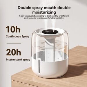 Large Capacity Air Humidifier With Warm Light And Night Light