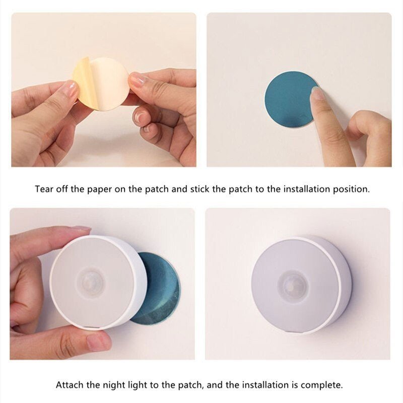 3 Color LED Rechargeable Table Lamp And Bedside Night Light - Image 4